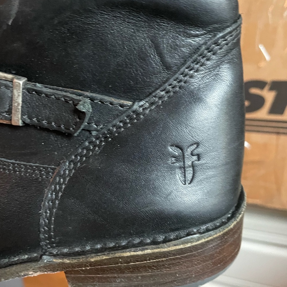 Frye Black Riding Boots - Picture 3 of 6